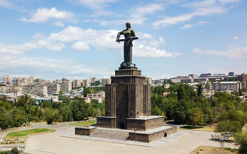 Mother Armenia monument Yerevan